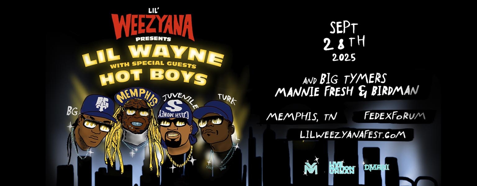 Lil’ Weezyana Presents Lil Wayne with Special Guests The Hot Boys 
